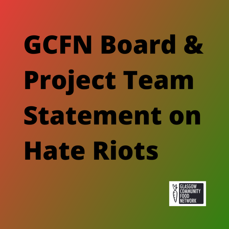 Hate Riots Statement