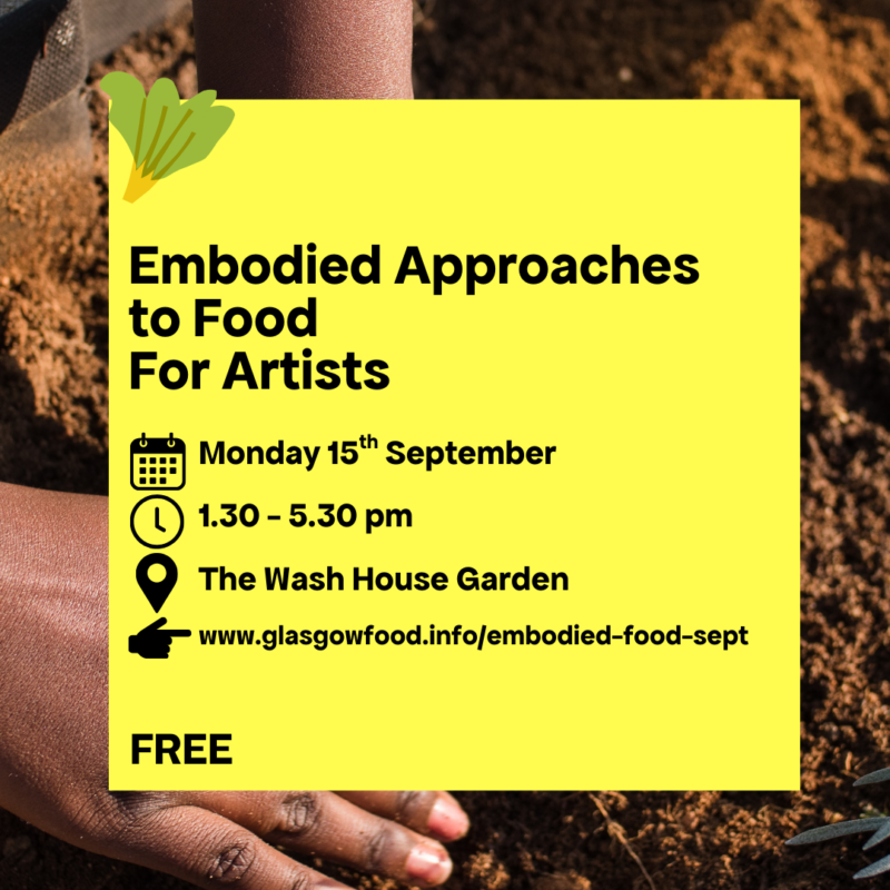 Embodied Approaches to Food September Embodied Approaches to Food September